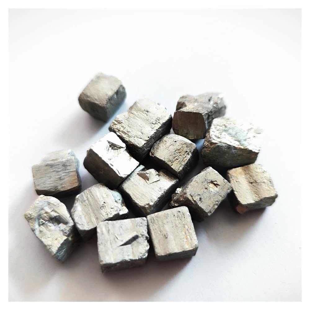 Pirita natural de 100g de cuarzo en piedras de cristal de 10-15 mm para decoración y collar
