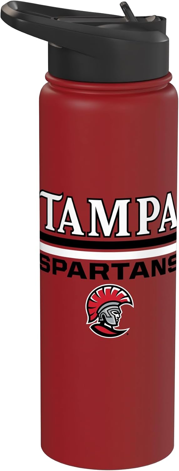 Tampa Spartans | Official NCAA University Merch | NAFPUOT01 Stainless Steel Insulated Water Bottle