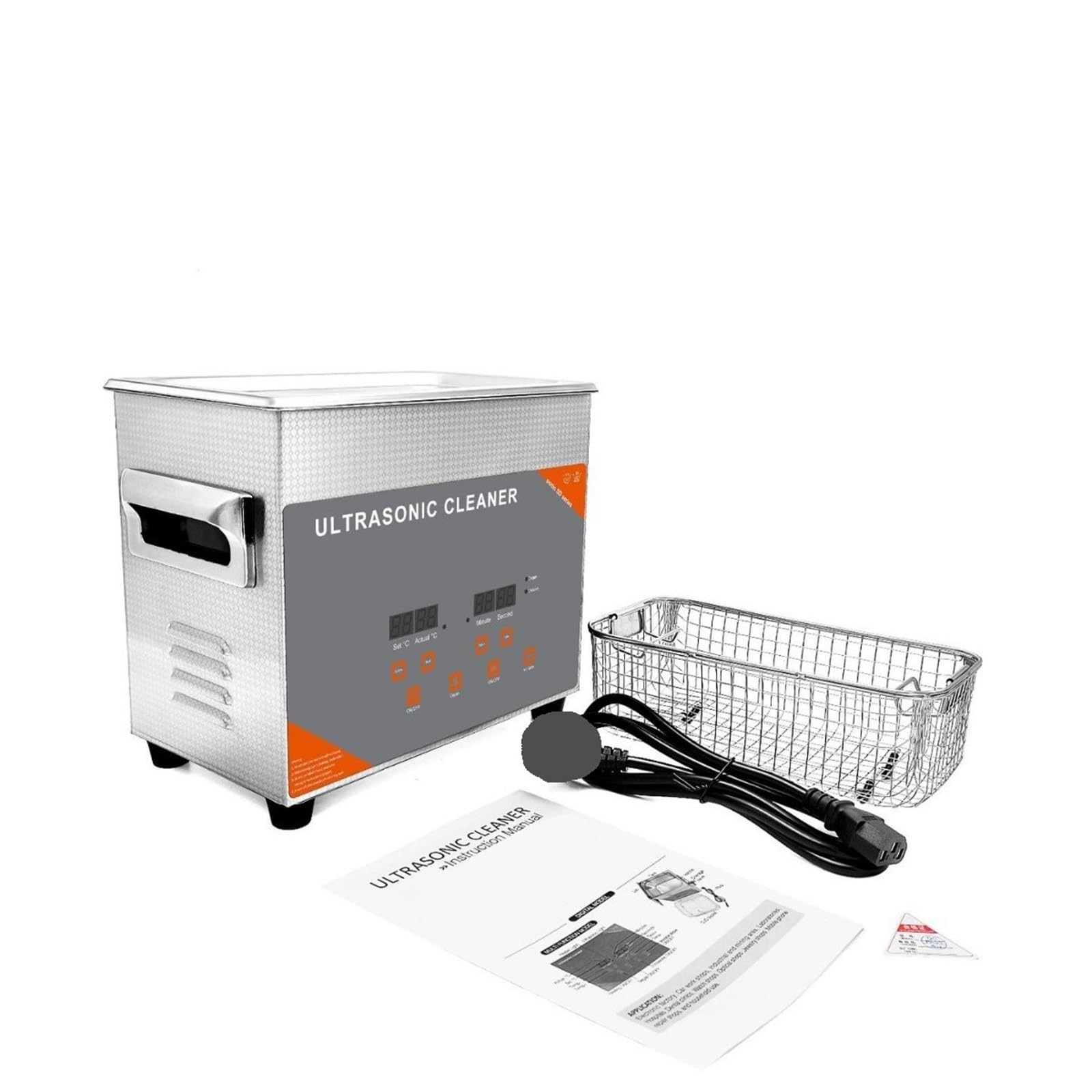 Limpiador ultrasónico, Máquina De Limpieza Por Ultrasonidos Limpiador Discos Vinilo 10L 240W Calefacción Digital Dega Metal Carburador Inyector Boquilla Motor Lavado Coche para limpiar joyas