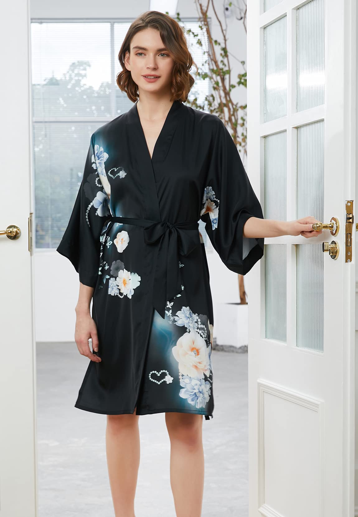 Kimono Robe peignoir kimono Femme
