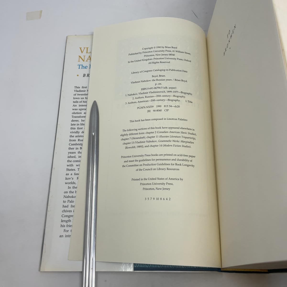 Vladimir Nabokov: The Russian Years