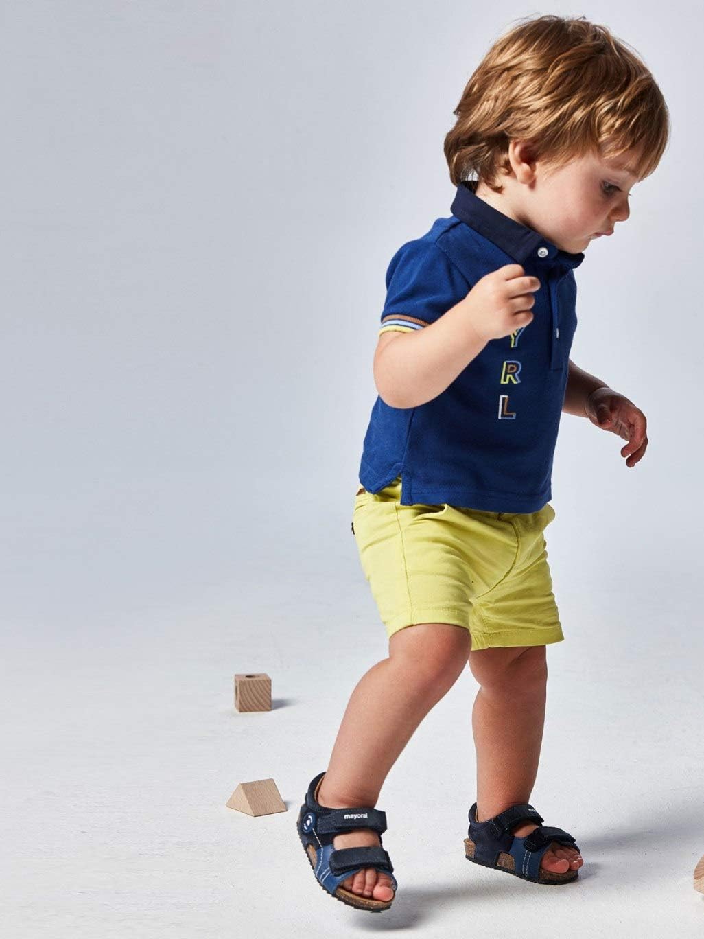 Mayoral Basic Chino Twill Shorts for Baby-Boys Lime