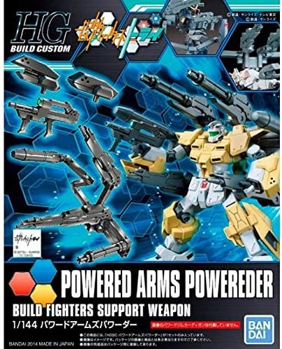 Bandai 1144 Kit de escala HG Build Custom 014 Powered ARMS POWEREDER
