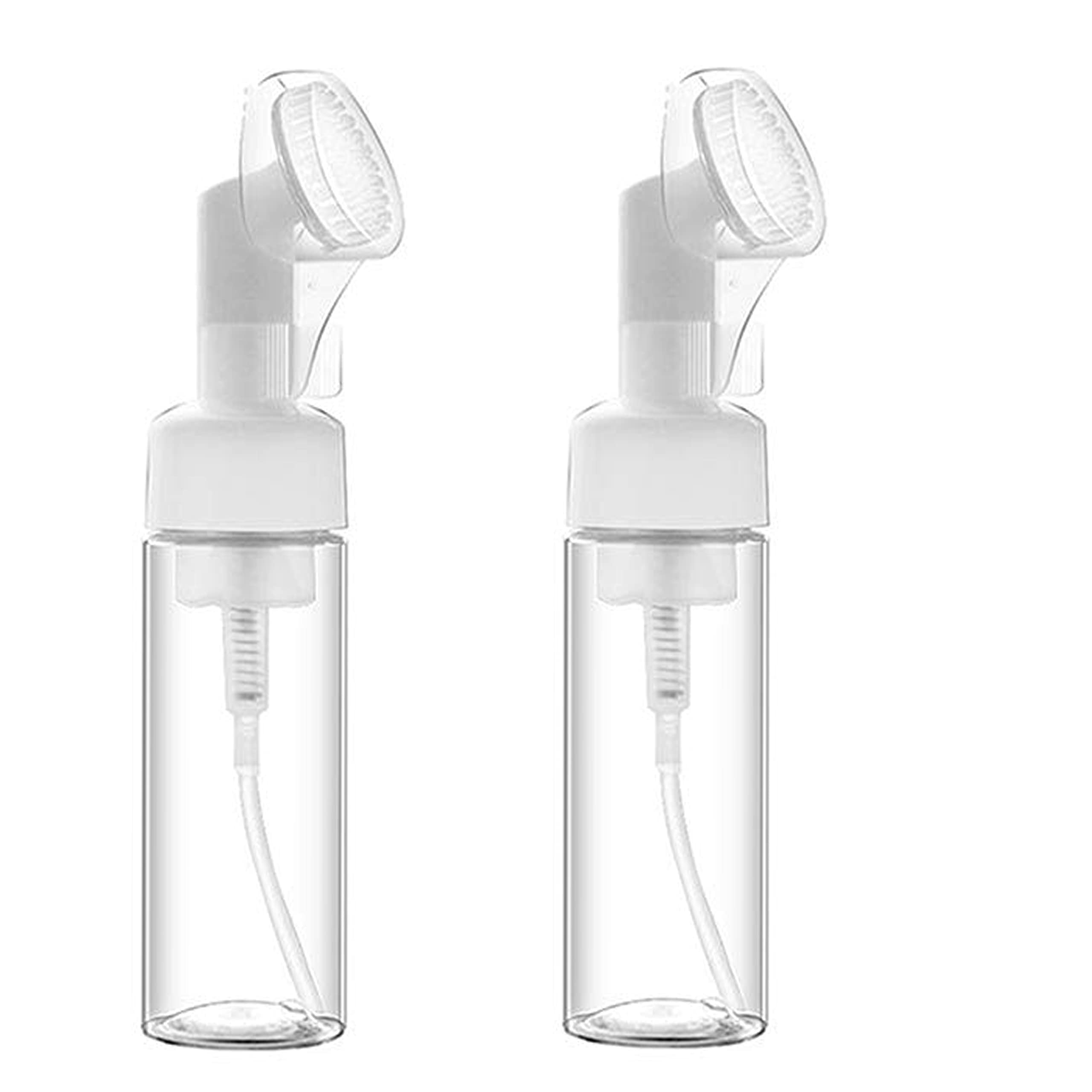 Hunky Dory 100ml Plastic Unbreakable Facial Foam Bottle Dispenser,Empty Pump Bottles for Refillable Travel Soap Foaming, Shampoo, Body Wash,Mini Travel Size for Cleaning,Cosmetics Packaging(Pack of 2)-image-42