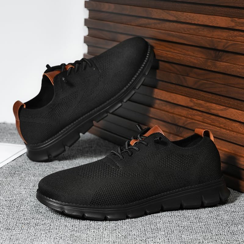 Breeze Shoes for Men Oxford Sneakers–Urban Style Breathable Walking Shoes for Casual Workdays & Weekend Travel - Image 3