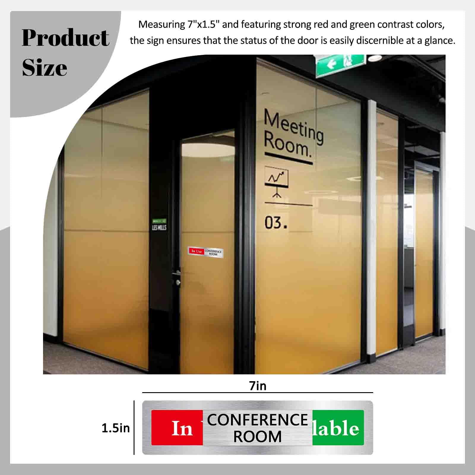 Doar Sign Size Executive Board Room Door Sign