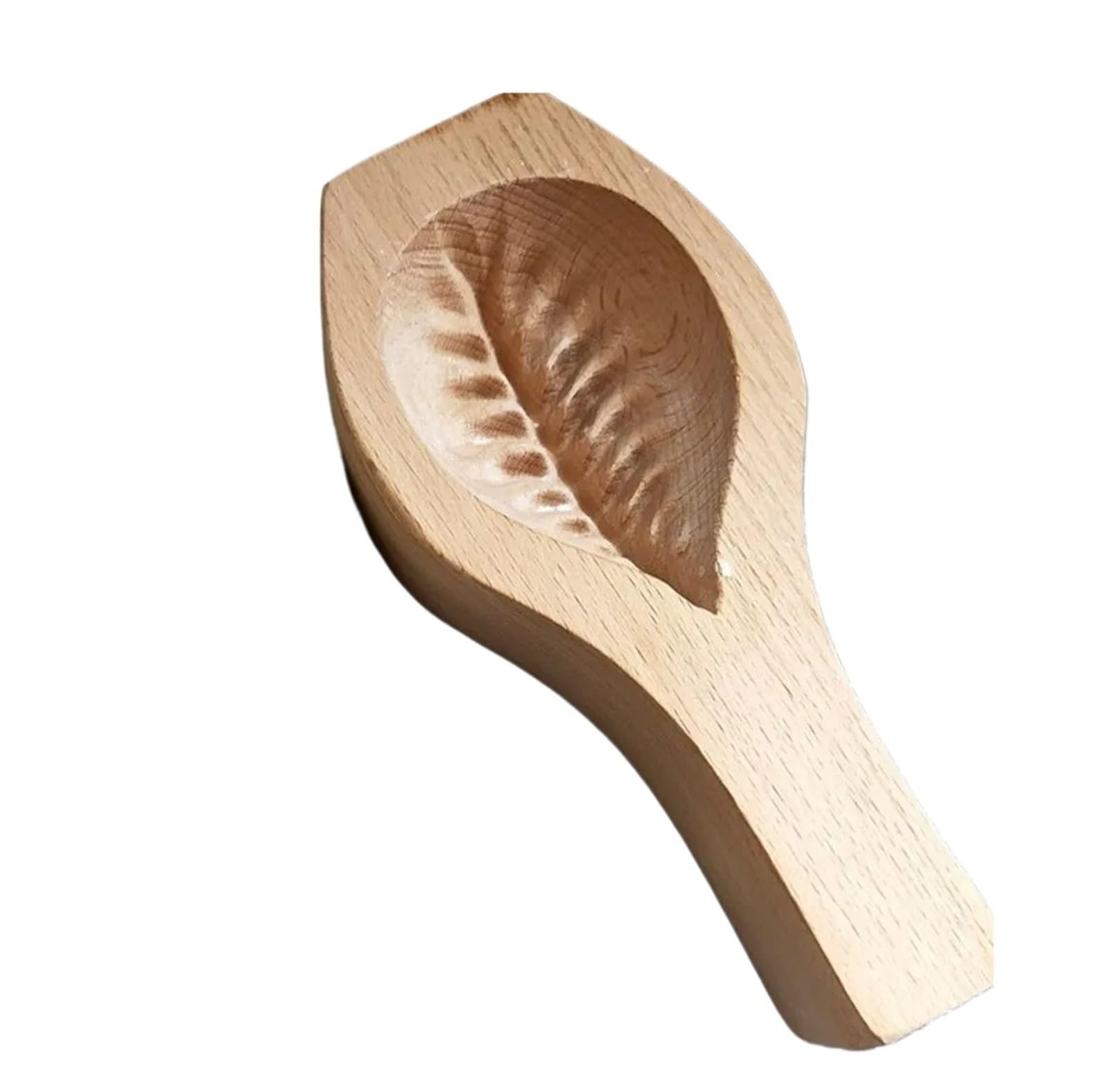 LCANALLYMS Dumpling maker, Wooden Dumpling Press Tool Dumplings Embossing Baking Molds Cookie Presses Mung Bean Cake Pastries Making