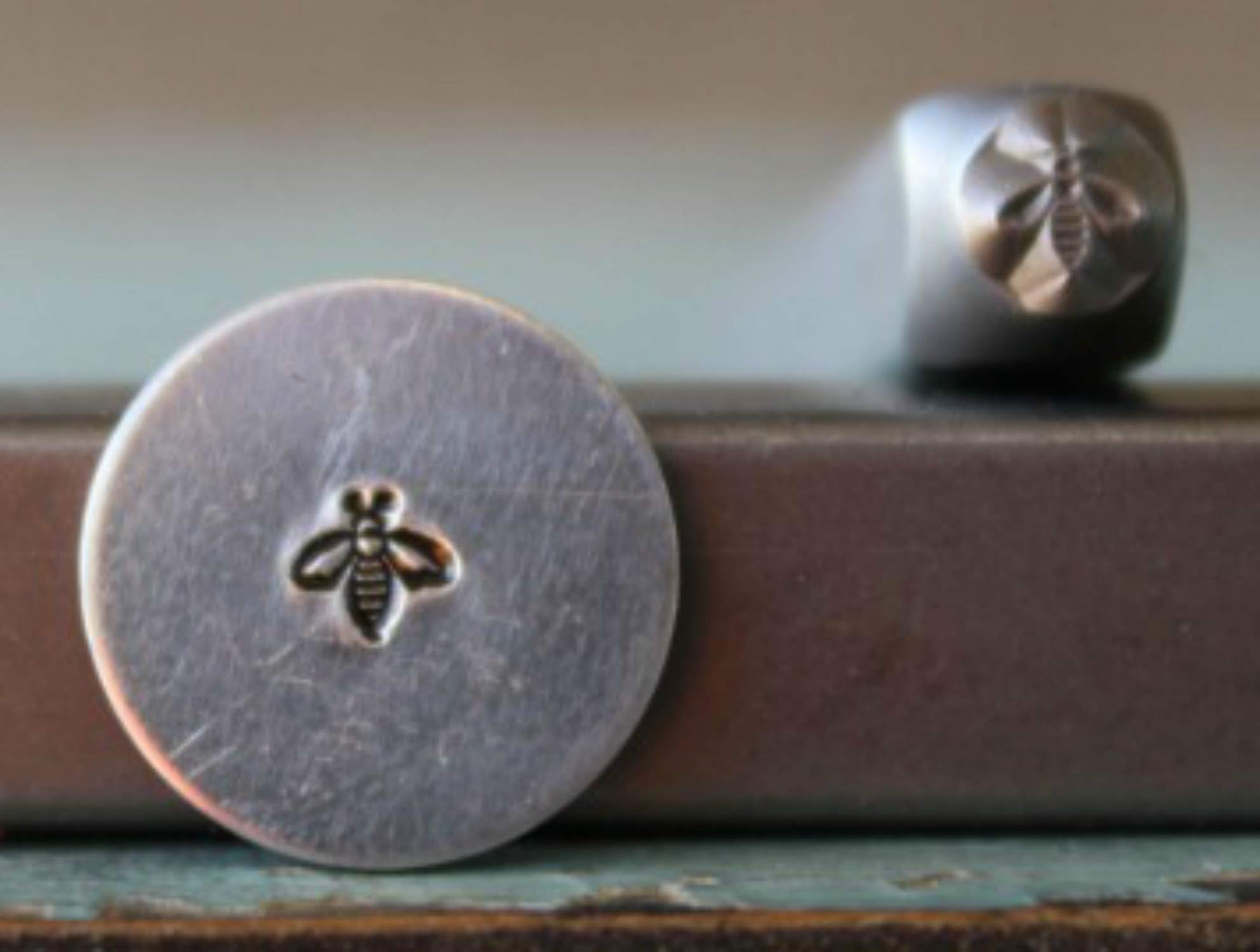 3mm Bumble Bee Metal Punch Design Stamp - Supply Guy - CH-307