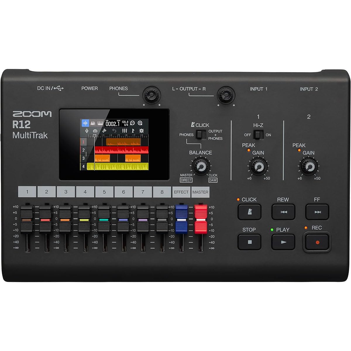 Amazon.com: Zoom R12 MultiTrak Portable Digital Recorder and