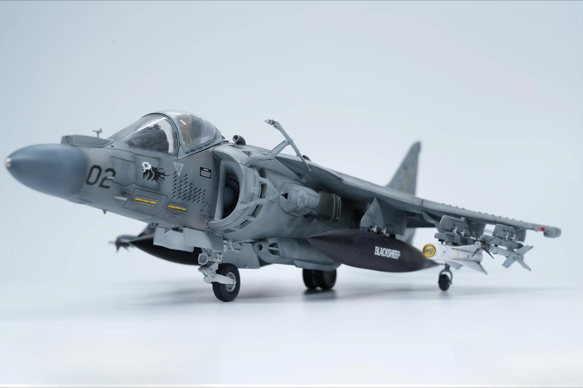 Amazon | 模型 1/48 スケール US D1001 AV-8B ハリアーII プラス 攻撃