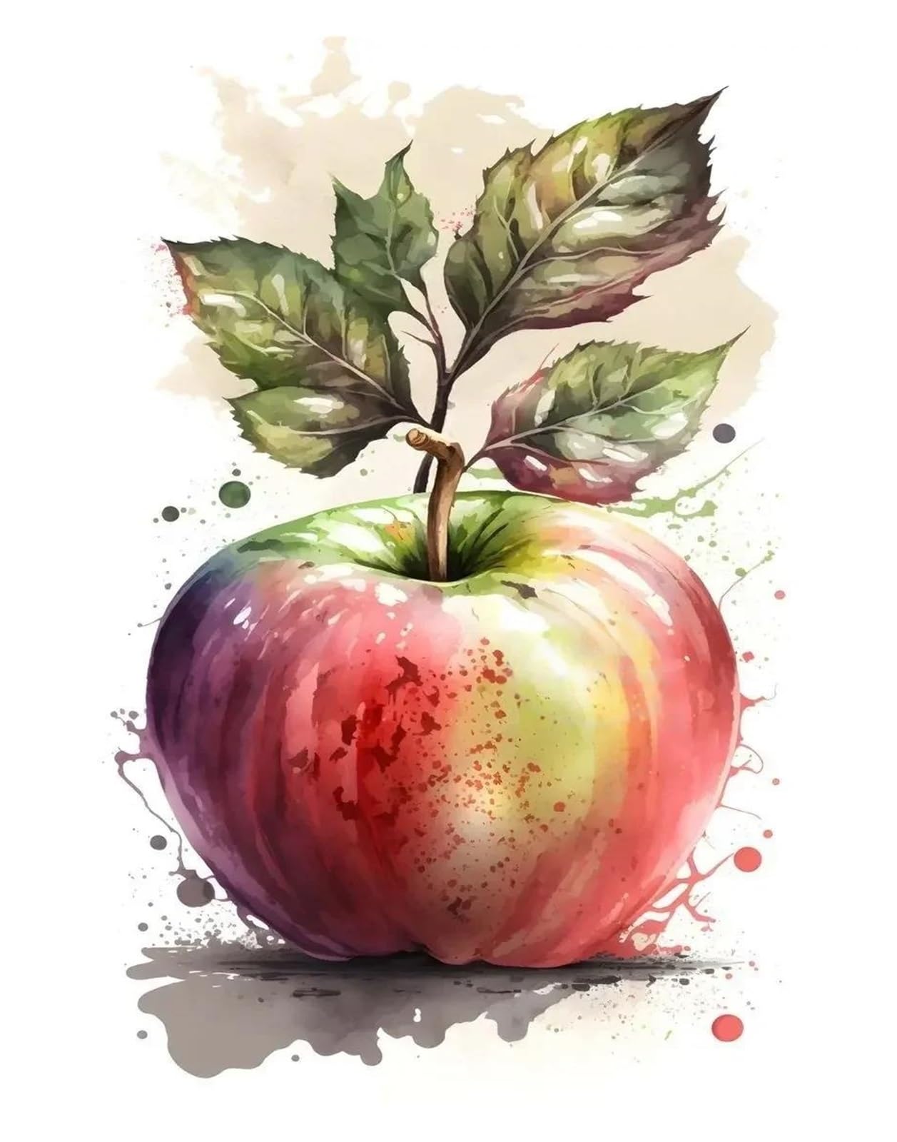 Byambd H Aesthetic Pictures Juicy Fruit Watermelon Banana Grape Posters Prints Canvas Painting Wall Art Pictures For Living Room Bedroom Ome Decor(,40X50cm)