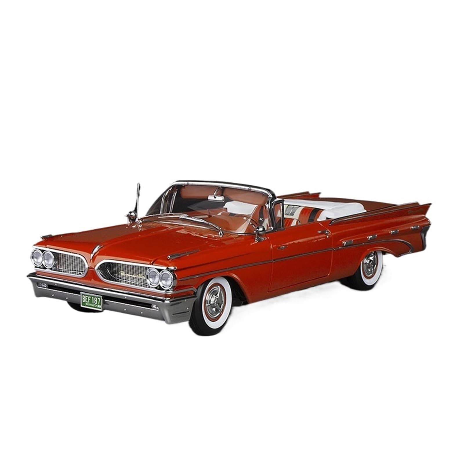 Modellino Di Auto In Lega Di Zinco Diecast 1/18 Scala 1959 Per Pontiac Classico Lega Modello Auto Giocattolo Da Collezione Modellino Di Auto Pressofuso