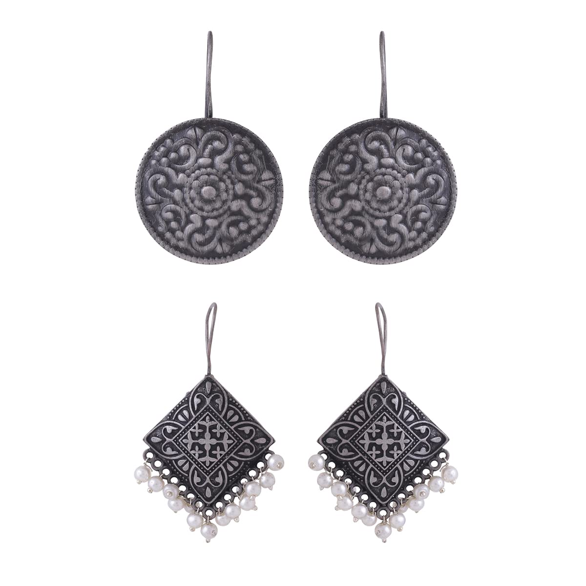 See full amazon price history chart for Yellow Chimes Earrings for Women and Girls Silver Oxidised Drop Earrings for Women | Combo of 2 Pairs Drop Earrings | Birthday Gift For girls and women Anniversary Gift for Wife Yellow Chimes Earrings for Women and Girls Silver Oxidised Drop Earrings for Women | Combo of 2 Pairs Drop Earrings | Birthday Gift For girls and women Anniversary Gift for Wife (B0BT7WDGLK) Amazon Price History, Amazon Price Tracker