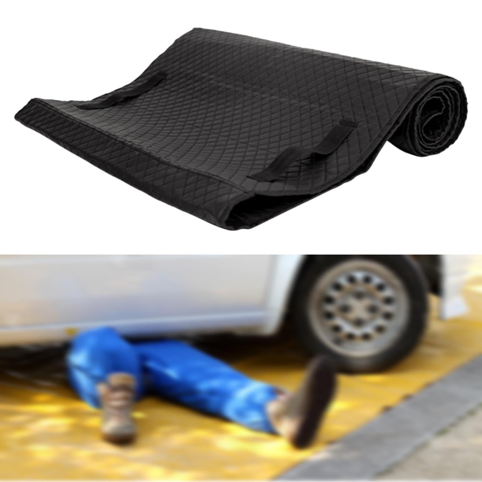 Tappetino per Riparazioni Auto, Tappetino Antiscivolo Pieghevole per Pavimenti, Coperta di Riparazione, Tappetino Arrotolabile per Camion Da Lavoro E