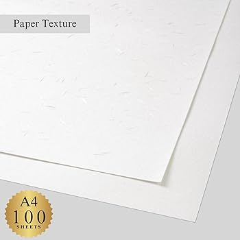 Amazon | ONAO 和紙 印刷可能 A4プリンタ用紙 (100枚) REIJOUSHI