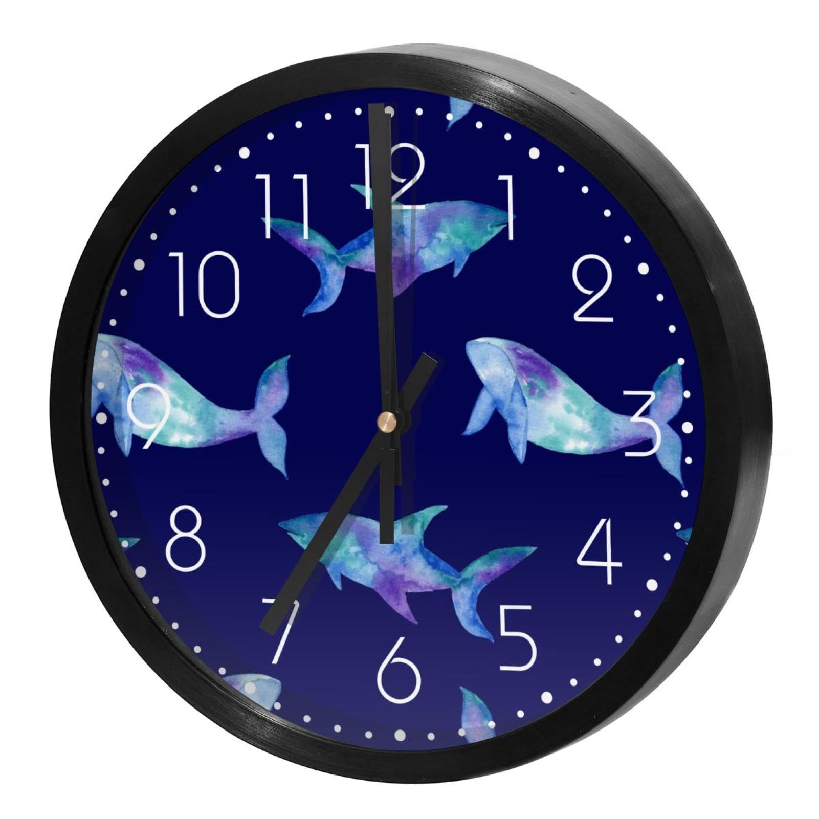 Horloge murale silencieuse sans tic-tac pour retrouver le sommeil dans la chambre