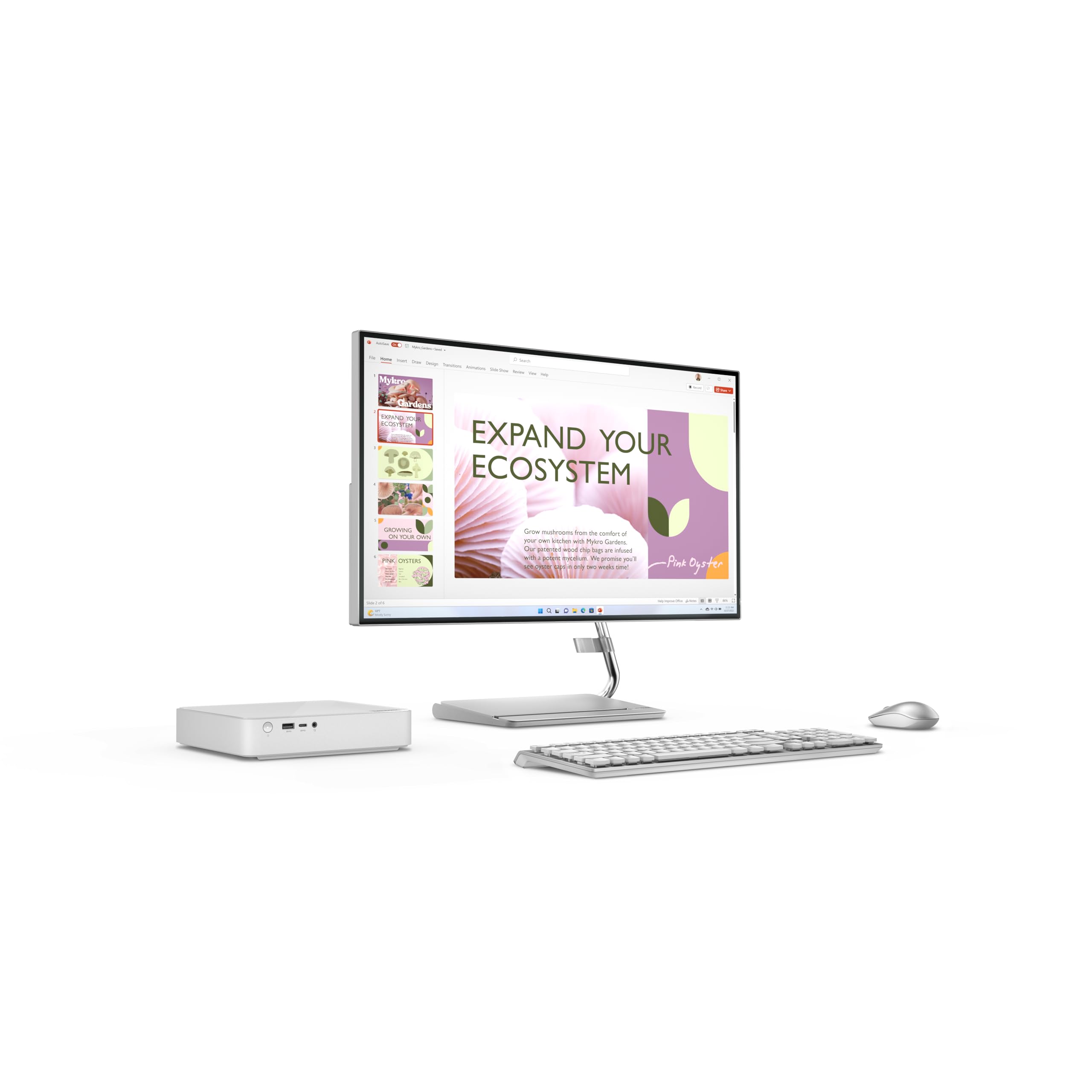 Lenovo IdeaCentre Mini 01IRH8 Ordinateur de Bureau (Intel Core i5-13420H, RAM 16Go, SSD 512Go, Graphique Intel UHD Intégrée, Windows 11 Home) - Gris