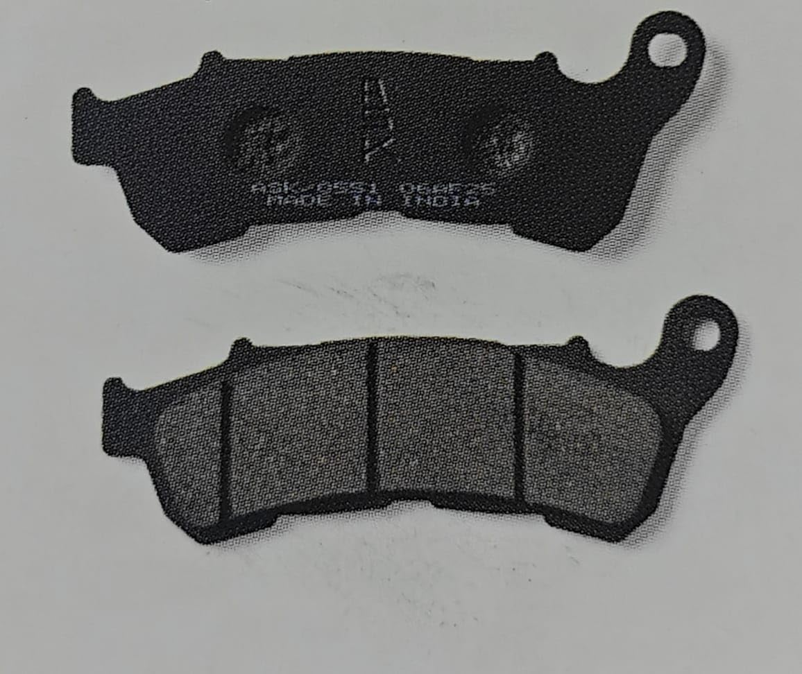 HJG Brake Pad for Bike, Replacement Disc Brake Pads, Made in India (Honda Hornet N/M Front 3 Piston)-image-42