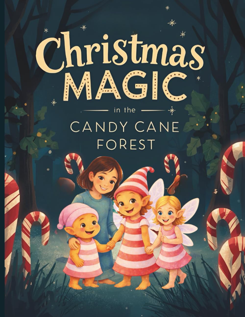 Christmas Magic in the Candy Cane Forest: A Sweet Christmas Story
