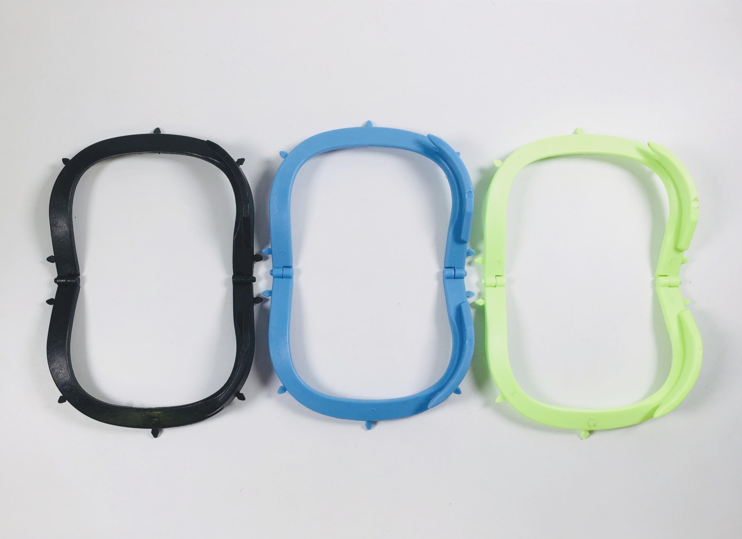 Packung mit 3 Kofferdamen for Dentalrahmen, leicht, faltbar, 3 Farben, autoklavierbar bei 134 °C(Each Color X1)