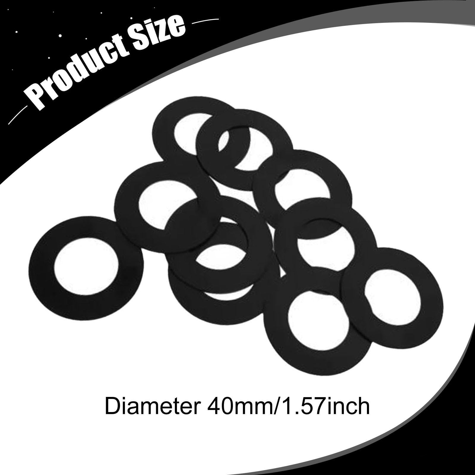 10 Rondelles de Calage de 40 Mm pour Goupilles de Godet EX33 EX35 UE50