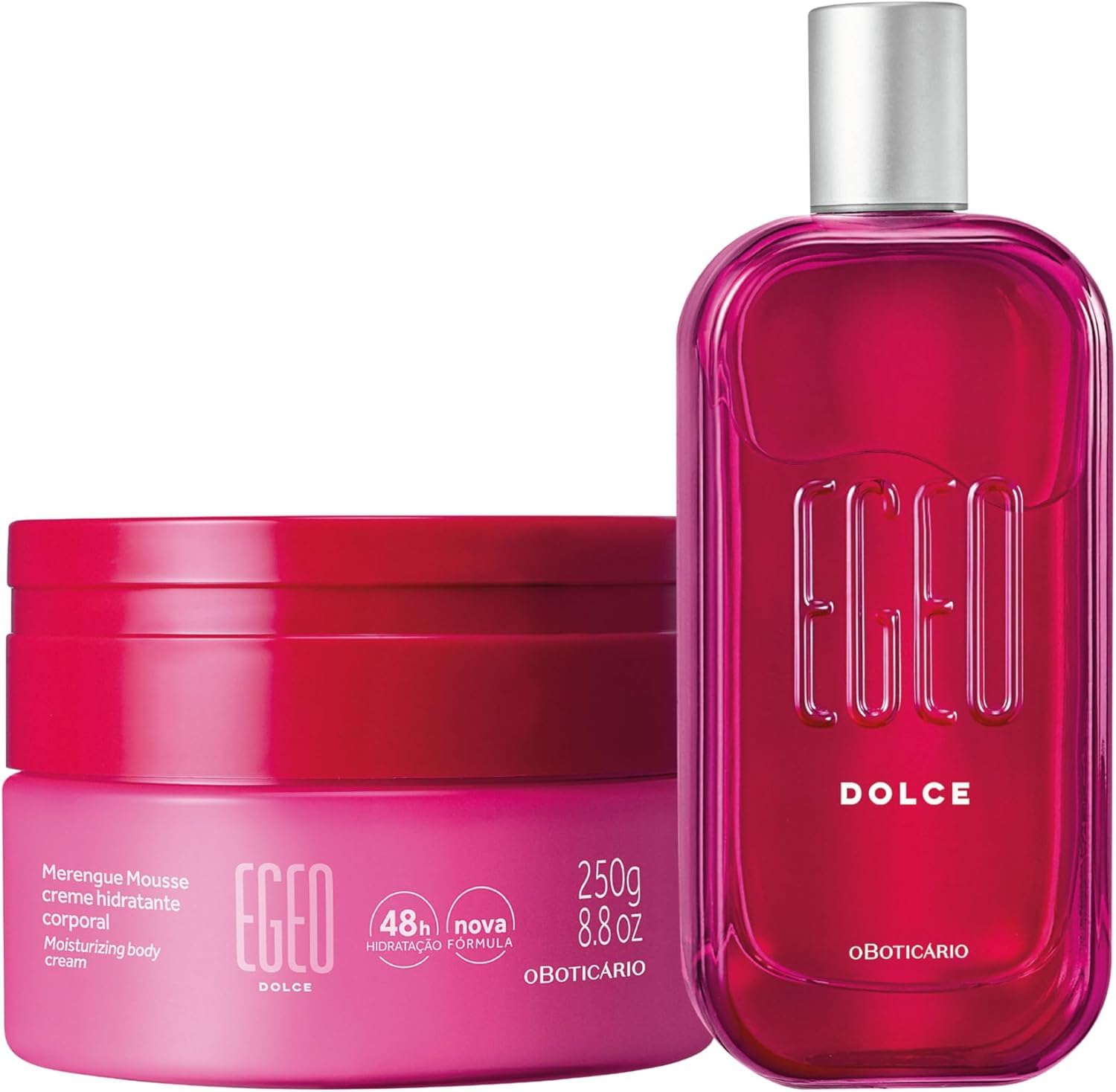 O Boticário | Egeo Dolce | Set Regalo Mujer | Perfume EDT + Mousse Corporal