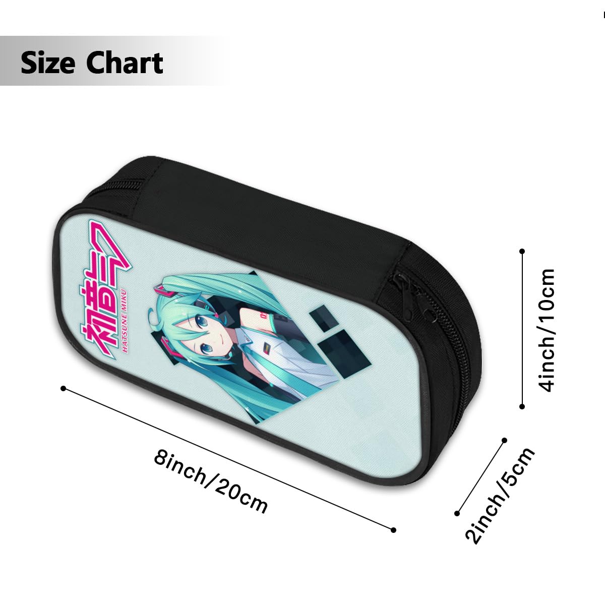 Amazon.co.jp: 初音ミク miku 美少女 萌え ペンケース 筆箱 鉛筆入れ