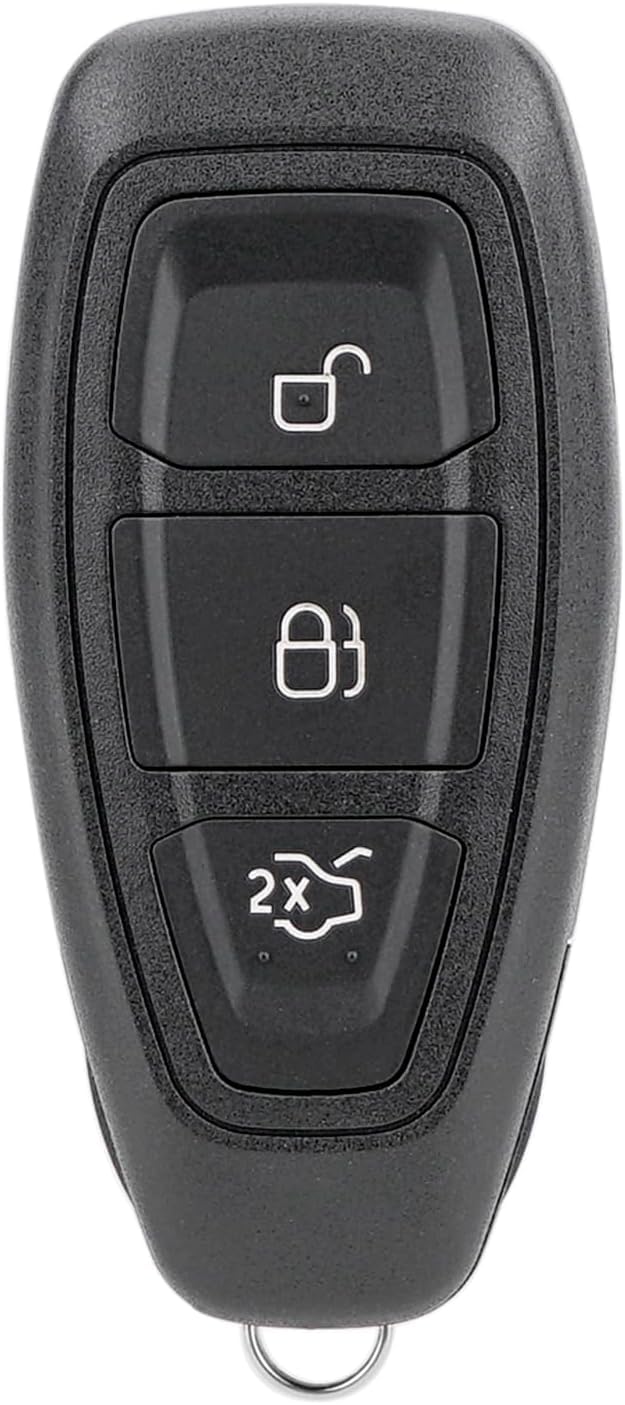 MSKEYZ - Llavero remoto inteligente con chip ID49 de 3 botones para Ford Focus C-Max Kuga 2016 2017 2018 2019 FCCID: KR5876268