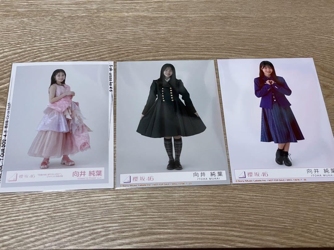 Amazon.co.jp: 櫻坂46 向井純葉 生写真 9枚セット まとめ売り : おもちゃ