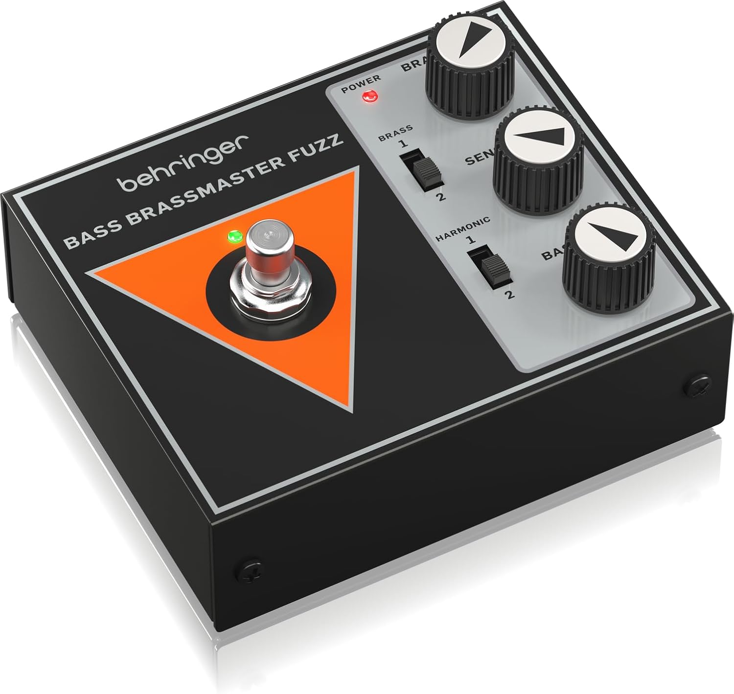 Behringer BASS BRASSMASTER FUZZ Bass Effects Pedal for Low-End Distortion