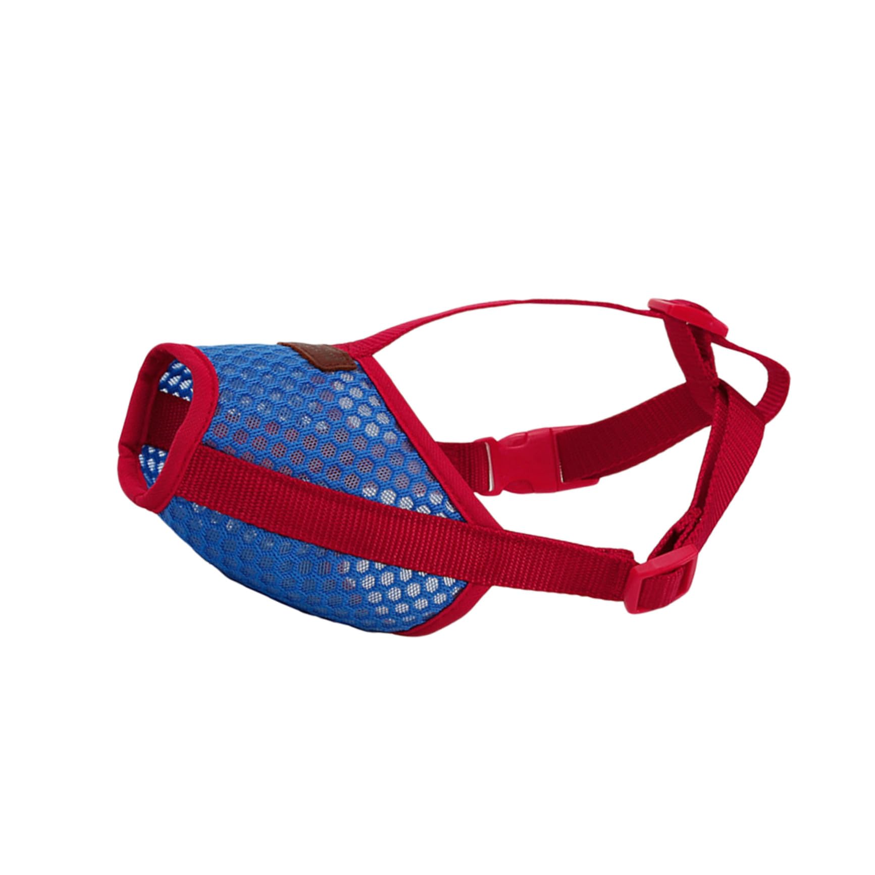 Muselière pour chien Angoily en maille réglable pour stopper les mâchouillements