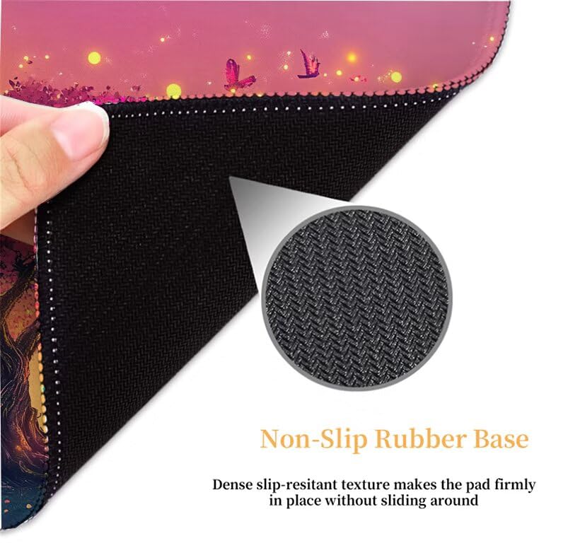 Tapis souris XXL imperméable lavable avec base caoutchouc antidérapante PC - 5
