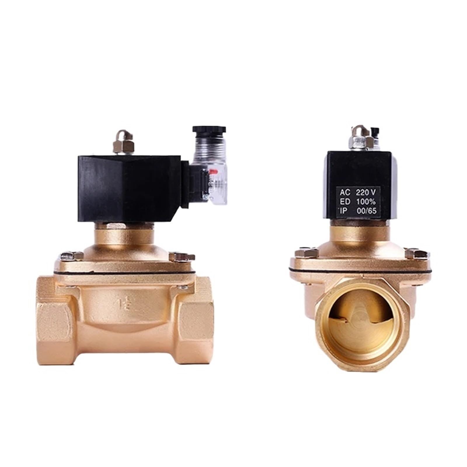 Nageoixsg 1-1/2 Solenoid Valve Normally Closed(Bsp,380Vac)