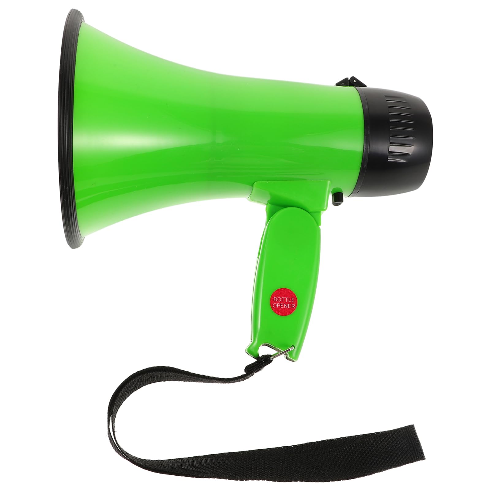 GANAZONO Megáfono Portátil 25w Altavoz Fuerte Grabador 240 Segundos Plástico Ligero Verde Uso Exterior Seguridad Animación Deportes