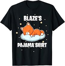 Blaze's Pajama Shirt - Personalized Sleeping T-Shirt