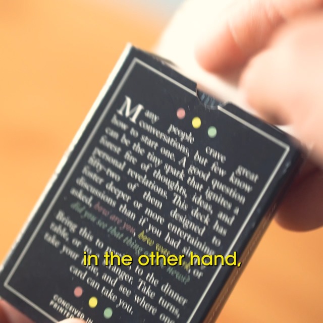 その他 DWE Question and Answer Cards So Cards Deep Conversation Starters – Question Card Game for