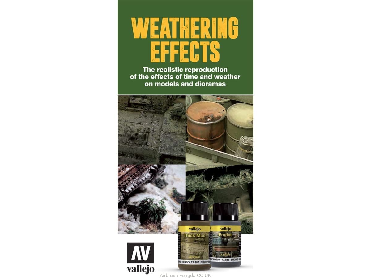 Vallejo CC067 Color Chart: Weathering Effects