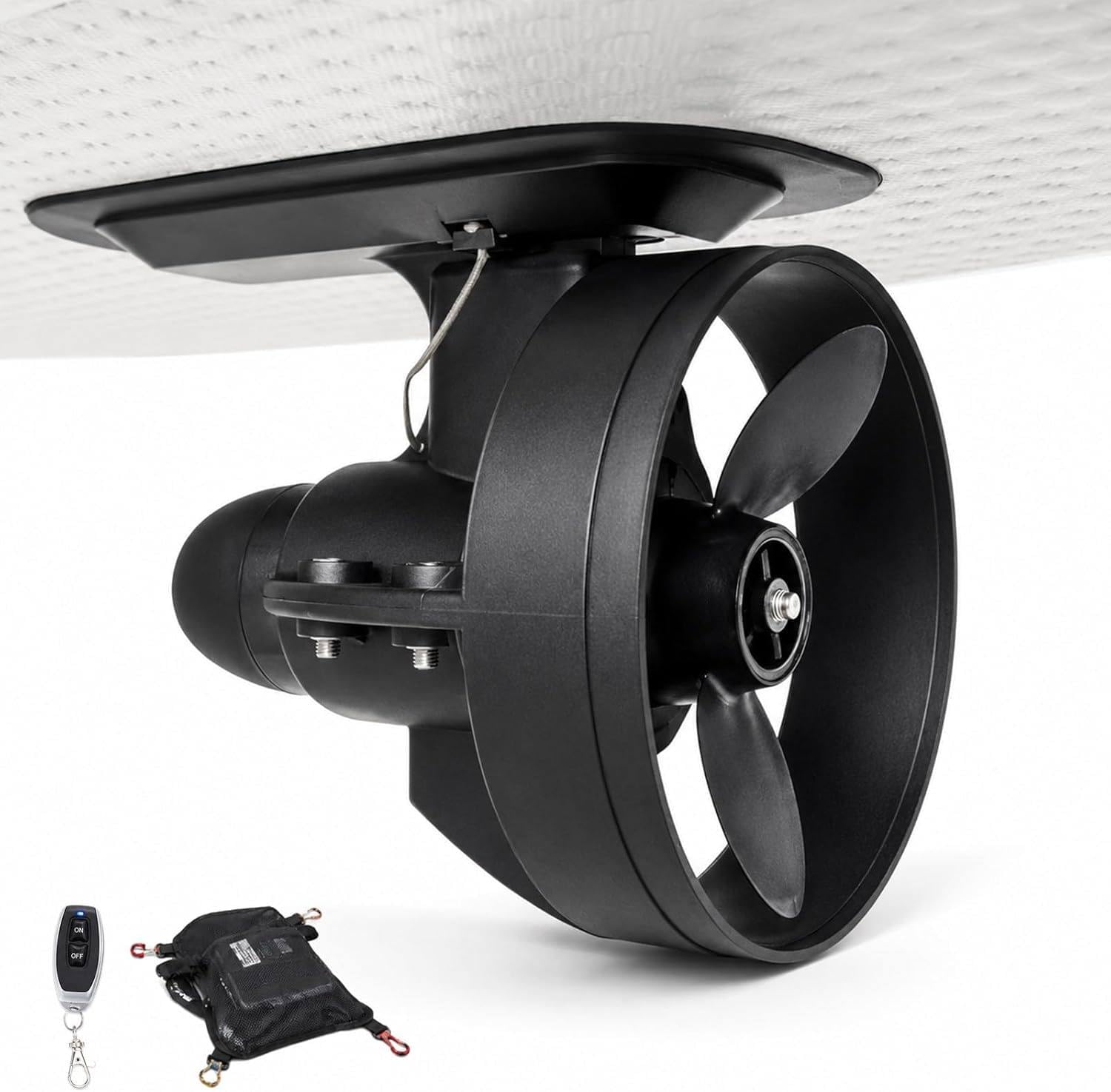 Paddle Board Electric Motorized Fin, 12V SUP Underwater Thruster Motor 216W