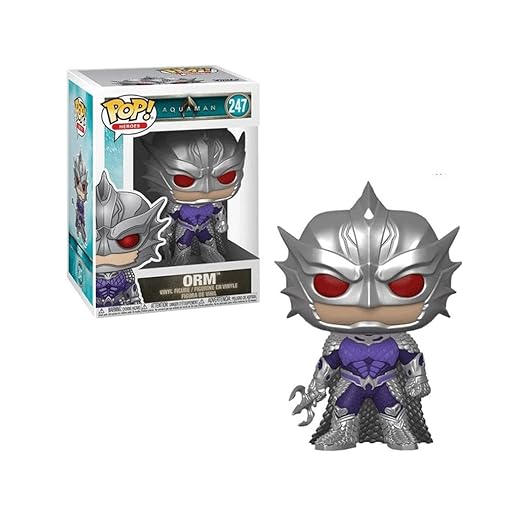 Funko 31181 Pop Heroes: Aquaman - Orm Collectible Figure, Multicolor
