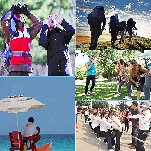 fluitje, fluitje, survivalfluitje, kinderen, dubbele buizen, metaal, hoge decibel, sleutelhanger, fluitje, voor kamperen… - Image 6