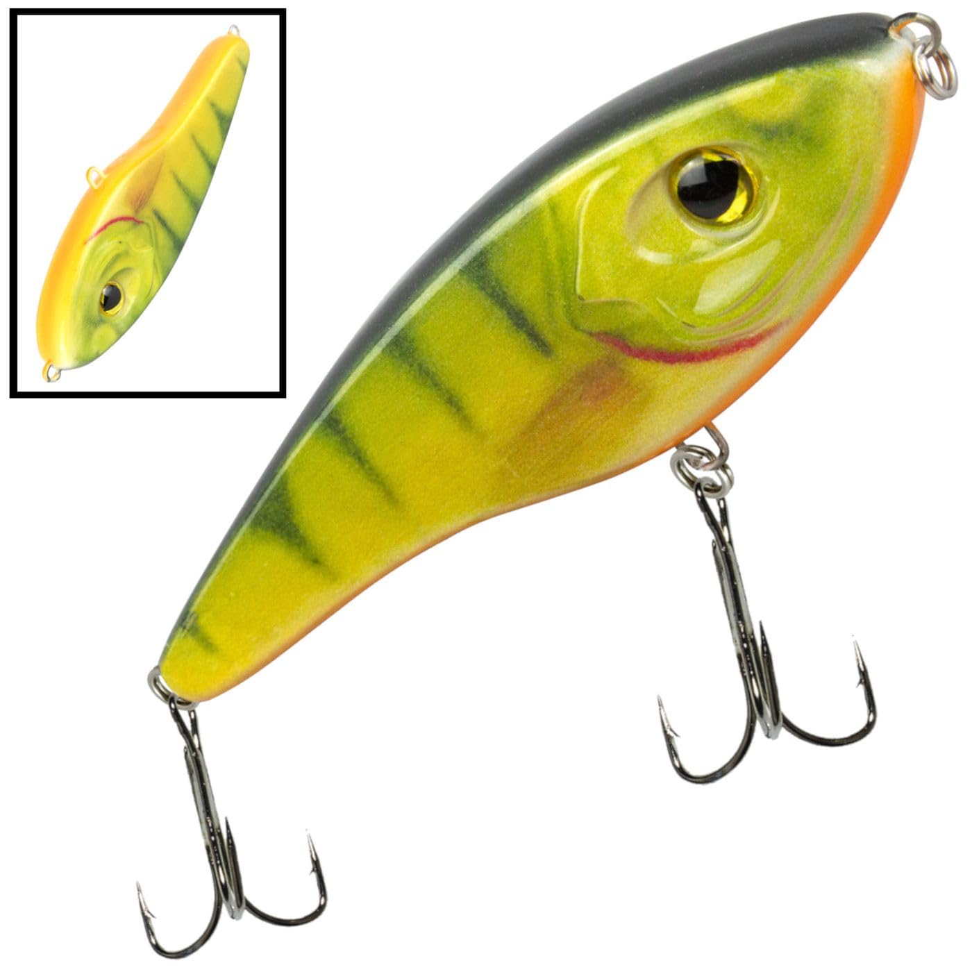 4 Seika Pro Wobbler Sendai 11,5cm 32g - Köderset zum Hechtangeln, Hechtwobbler zum Spinnfischen, Raubfischwobbler, Jerkbait zum Kunstköderangeln