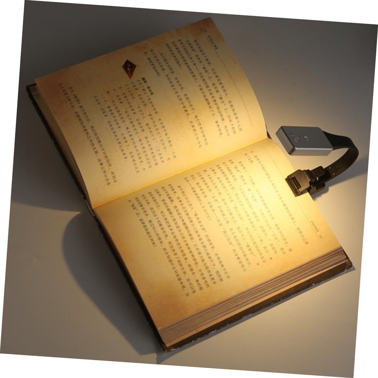 Lampada da Lettura LED Clip Doppia Ricaricabile Usb, Luce Regolabile a 3 Temperature, Leggera in Acrilico per Studio e Lettura Notturna