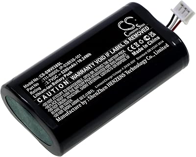 Flujoy 5200mAh/3.7V Replacement Battery for Roam 111-00005 IP-038535-101