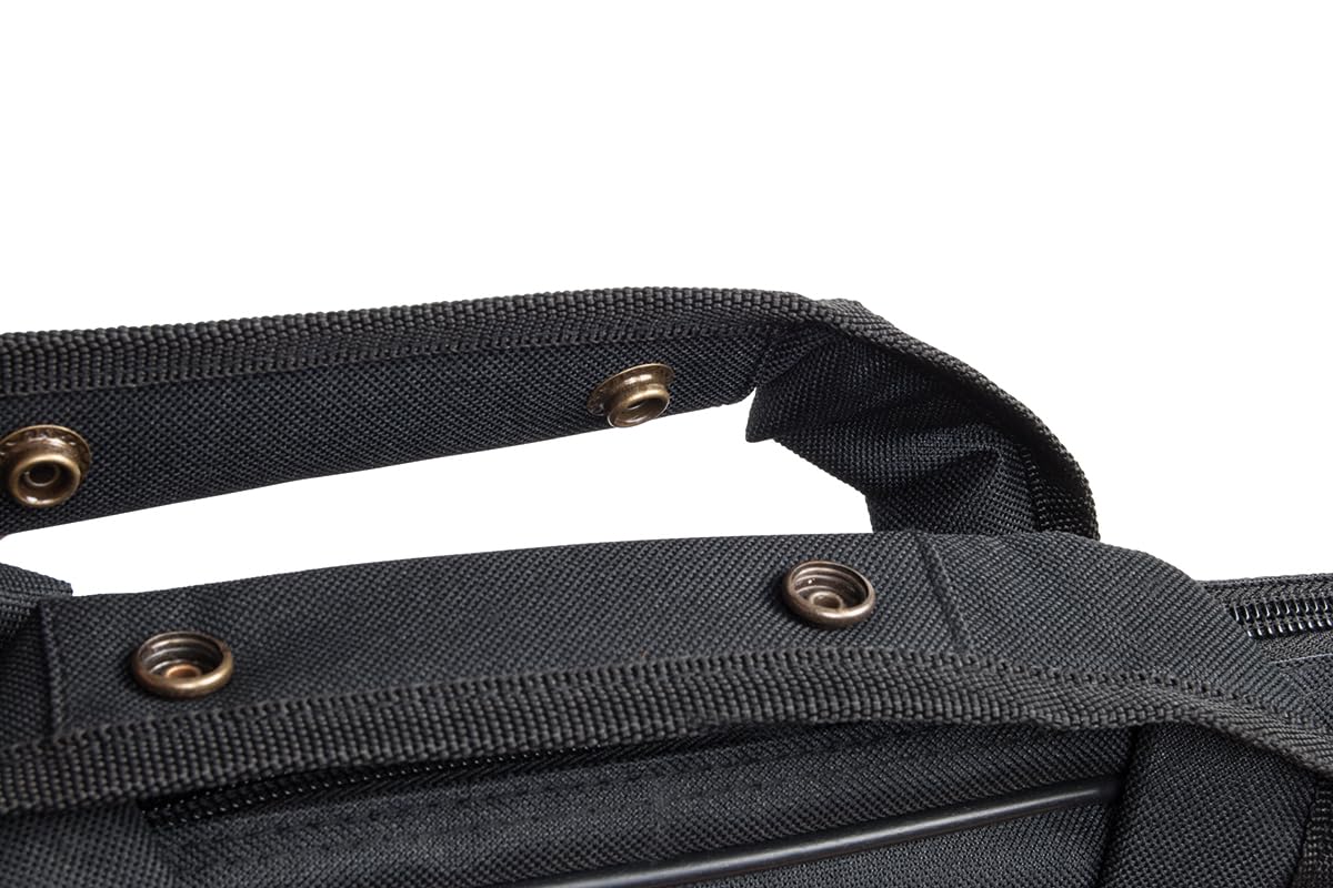 MAUSER Gewehrtasche 124cm Futteral Nylon m. Schultergurt verstellbar, Schaumstoffpolsterung, Außentaschen