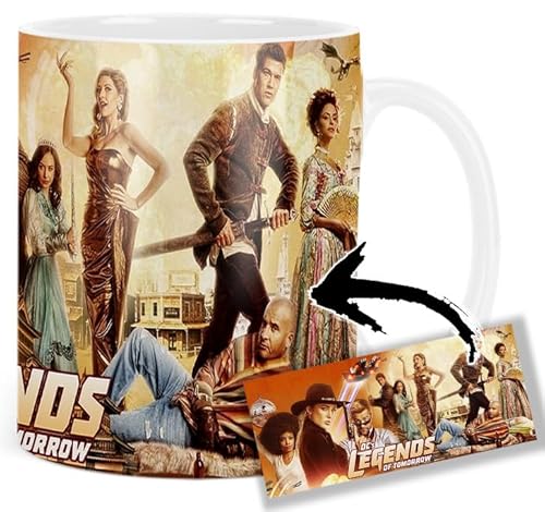 Dc's Legends Of Tomorrow Brandon Routh Courtney Ford Caity Lotz Tasse Keramikbecher Mug für 11,99 EUR bei amazon.de Bild: Dc's Legends Of Tomorrow Brandon Routh Courtney Ford Caity Lotz Tasse Keramikbecher Mug für 11,99 EUR bei amazon.de