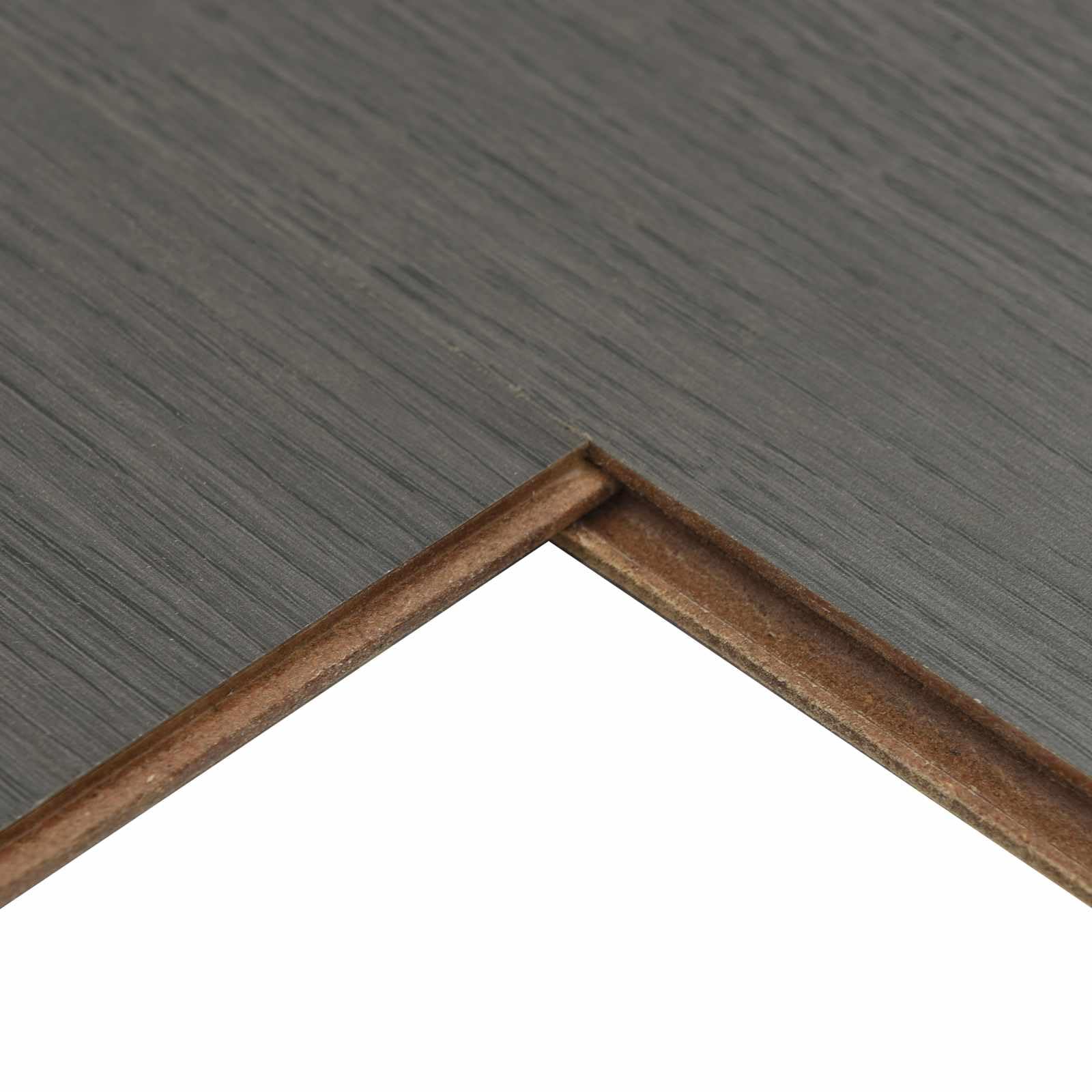 Podłogi laminowane, 15 sztuk, ciepłe, szare, 101 x 20 x 0,8 cm | System zatrzaskowy, materiał drewnopochodny, łatwa w pielęgnacji powierzchnia, do salonu i sypialni