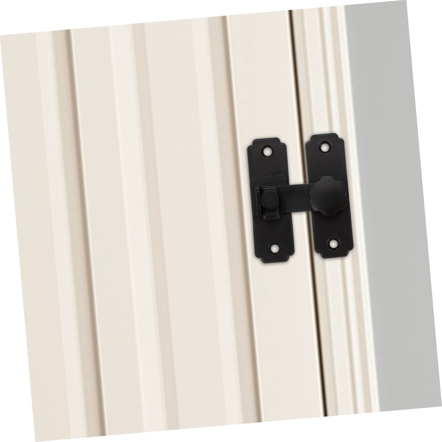 Operitacx 2 Pezzi Serratura per Porta Scorrevole Inossidabile Chiusura Catenaccio per Porte Installazione Facile Sicurezza per Cucine e Uffici Design Pratico e Resistente