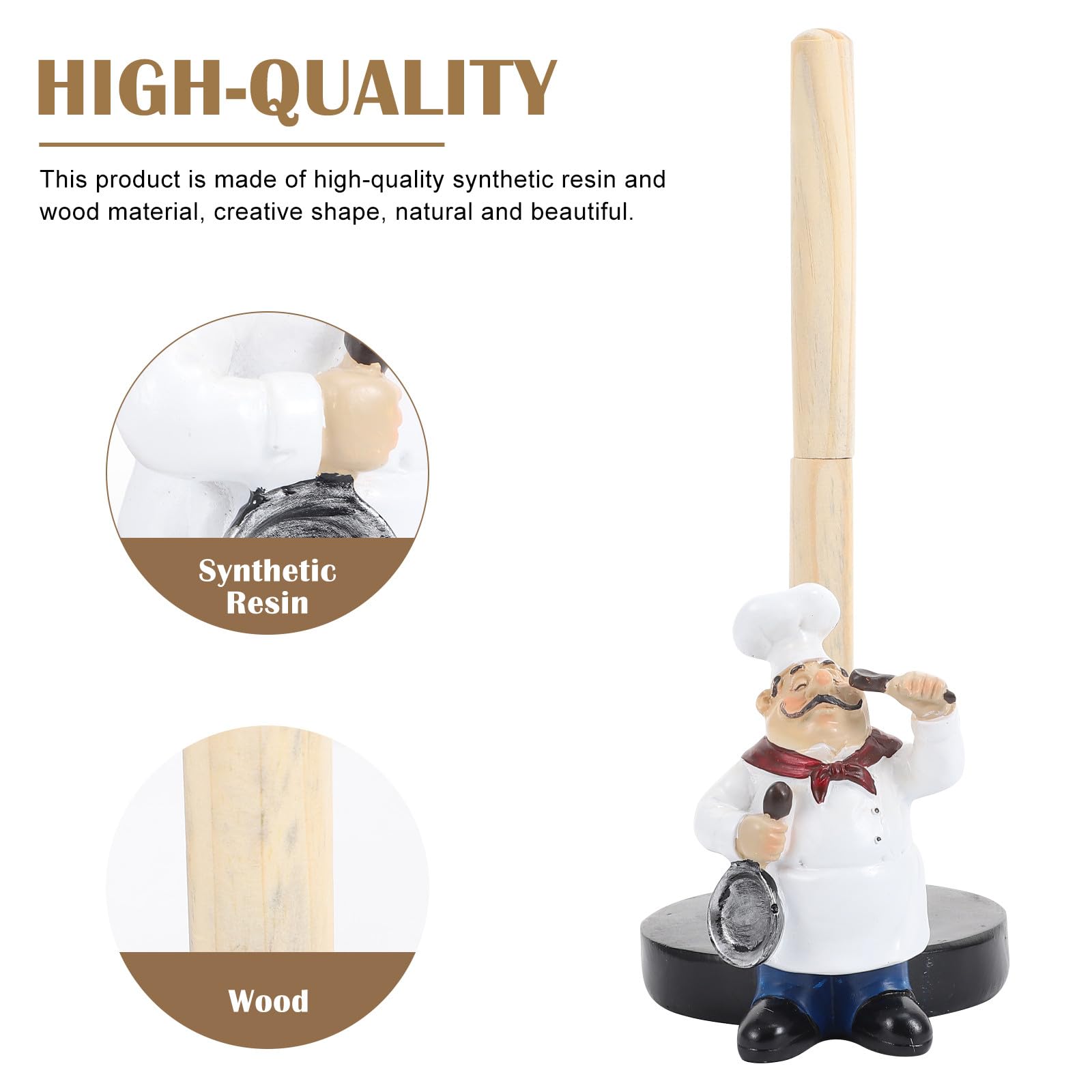 Homoyoyo Portarrollos de Papel para Cocina Portátil y Creativo, Soporte Vertical para Pañuelos, Estante Compacto y Práctico para Mesa, Diseño Sencillo y Ligero para Uso Doméstico y