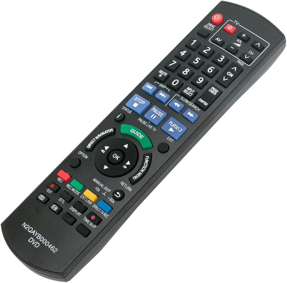 VINABTY N2QAYB000462 N2QAYB000466 Remote Control Replaced for Panasonic DVD RECORDER DMR-EX773EBK - Image 3