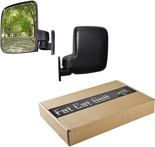 Espejos laterales para carrito de golf 1 par de 2 ajustes para espejos E-Z-GO Club Car Yamaha TXT DS Drive G22 Precedent